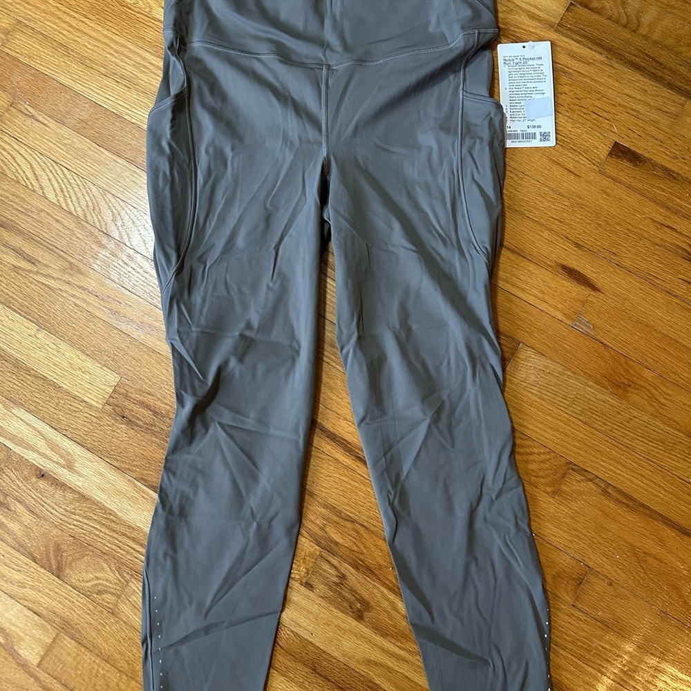 lululemon athletica Fast and free tight NWT size 14 carbon dust